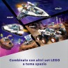 LEGO 60429 City Navetta Spaziale e Scoperta di Asteroidi con Astronave Giocattolo, Laboratorio da Costruire, Gru, 2 Minifigure 