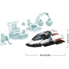 LEGO 60429 City Navetta Spaziale e Scoperta di Asteroidi con Astronave Giocattolo, Laboratorio da Costruire, Gru, 2 Minifigure 