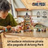 LEGO 75638 ONE PIECE Battaglia ad Arlong Park - Giocattolo Interattivo con 5 Minifigure tra cui Luffy e Nami, e una Pagoda che 