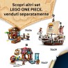 LEGO 75638 ONE PIECE Battaglia ad Arlong Park - Giocattolo Interattivo con 5 Minifigure tra cui Luffy e Nami, e una Pagoda che 