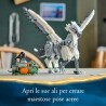 LEGO 76427 Harry Potter Fierobecco, Figura di Ippogrifo Giocattolo da Costruire con Parti Snodabili, Creatura Magica da Collezi