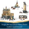 LEGO 76427 Harry Potter Fierobecco, Figura di Ippogrifo Giocattolo da Costruire con Parti Snodabili, Creatura Magica da Collezi