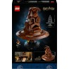 LEGO 76429 Harry Potter Cappello Parlante di Hogwarts con Stemma delle Case e 31 Suoni Casuali, Set da Collezione per Adulti Fa