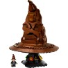 LEGO 76429 Harry Potter Cappello Parlante di Hogwarts con Stemma delle Case e 31 Suoni Casuali, Set da Collezione per Adulti Fa
