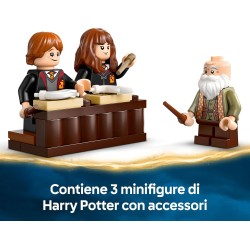 LEGO 76442 Harry Potter Castello di Hogwarts: Lezione di Incantesimi con 3 Minifigure da Collezione tra cui Hermione Granger e 