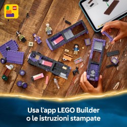 LEGO 76446 Harry Potter Avventura su Nottetempo - Autobus Giocattolo del Mondo Magico con 5 Minifigure da Collezione e Accessor