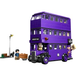 LEGO 76446 Harry Potter Avventura su Nottetempo - Autobus Giocattolo del Mondo Magico con 5 Minifigure da Collezione e Accessor