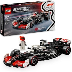 LEGO 77250 Speed Champions Auto da Corsa MoneyGram Haas F1 Team VF-24 Macchina Giocattolo da Collezione con Minifigure del Pilo