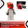 LEGO 77250 Speed Champions Auto da Corsa MoneyGram Haas F1 Team VF-24 Macchina Giocattolo da Collezione con Minifigure del Pilo