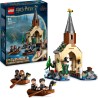 LEGO 76426 Harry Potter La Rimessa per le Barche del Castello di Hogwarts con 2 Barche Giocattolo, Rimessa da Costruire e 5 Min