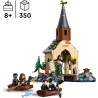 LEGO 76426 Harry Potter La Rimessa per le Barche del Castello di Hogwarts con 2 Barche Giocattolo, Rimessa da Costruire e 5 Min