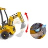 Famosa FEB17000 Feber Super Digger, Escavatore Elettrico 12V