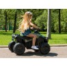 Famosa FEN47000 FEBER - Quad Boxer 12V, Quad elettrico per bambini da 3 anni, con acceleratore, ruote grandi e robuste per la s