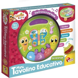 Lisciani Giochi - Carotina Baby mini tavolino educativo animali, 109913