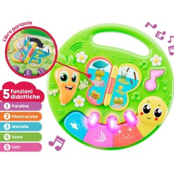 Lisciani Giochi - Carotina Baby mini tavolino educativo animali, 109913