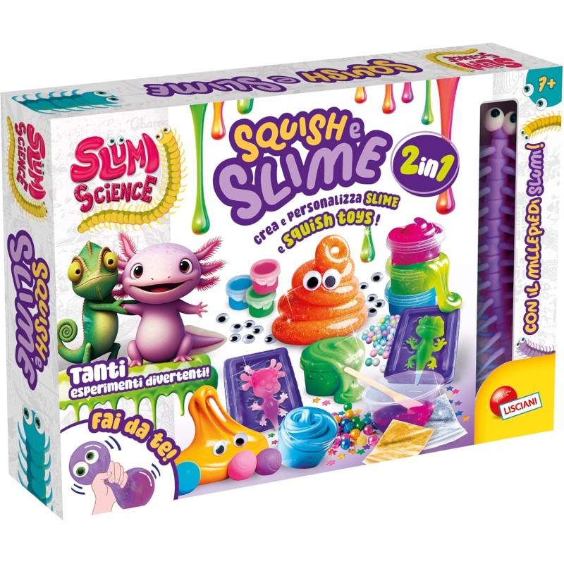 Lisciani Giochi - Slumi Science Squish e slime, 110360