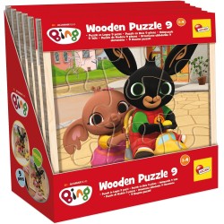 Lisciani Giochi - Bing wooden puzzle 9, 111213