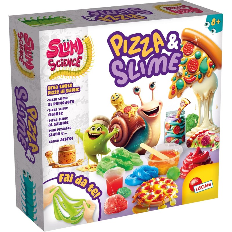 Lisciani Giochi - Slumi Science Pizza e slime, 111404