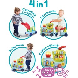 Lisciani Giochi- Carotina Baby Il Trenino dei Giochi, 113699