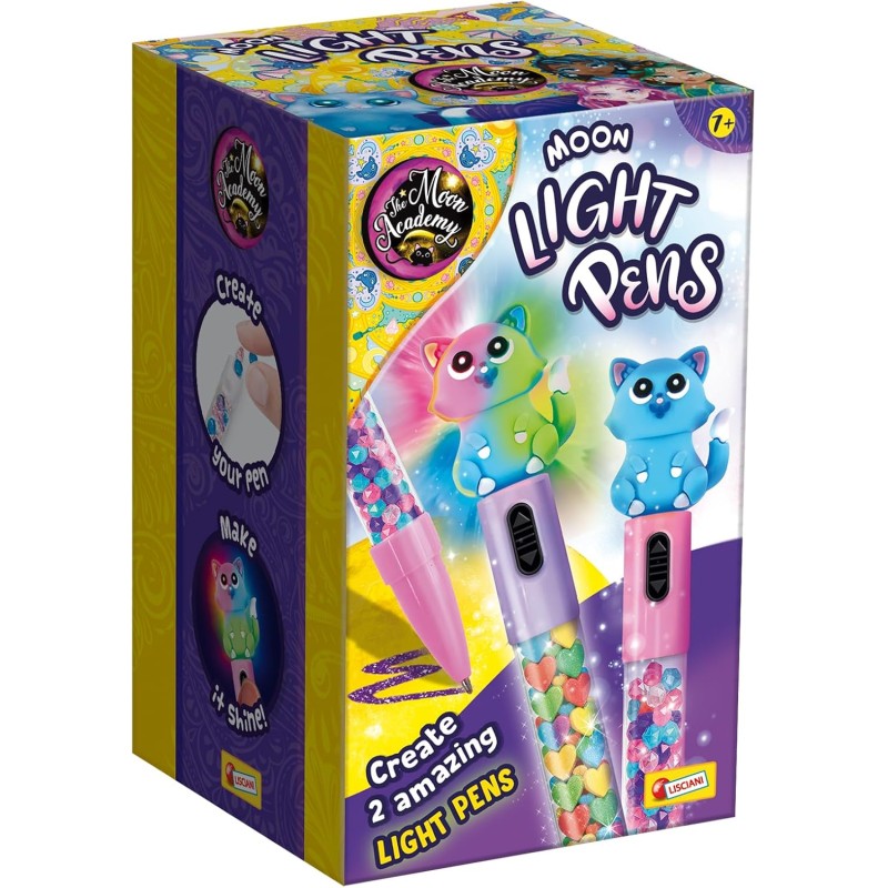 Lisciani Giochi - The Moon Academy Moon Light Pens, 114016