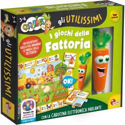 Lisciani Giochi - Carotina Penna Parlante GLI ULTIMISSIMI Giochi della Fattoria, 107858