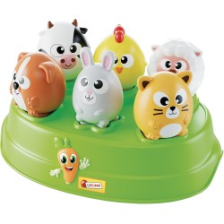 Lisciani Giochi - Carotina Baby Edu shapes - The farm, 109944
