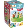 Lisciani Giochi - Carotina Baby Edu shapes - The farm, 109944