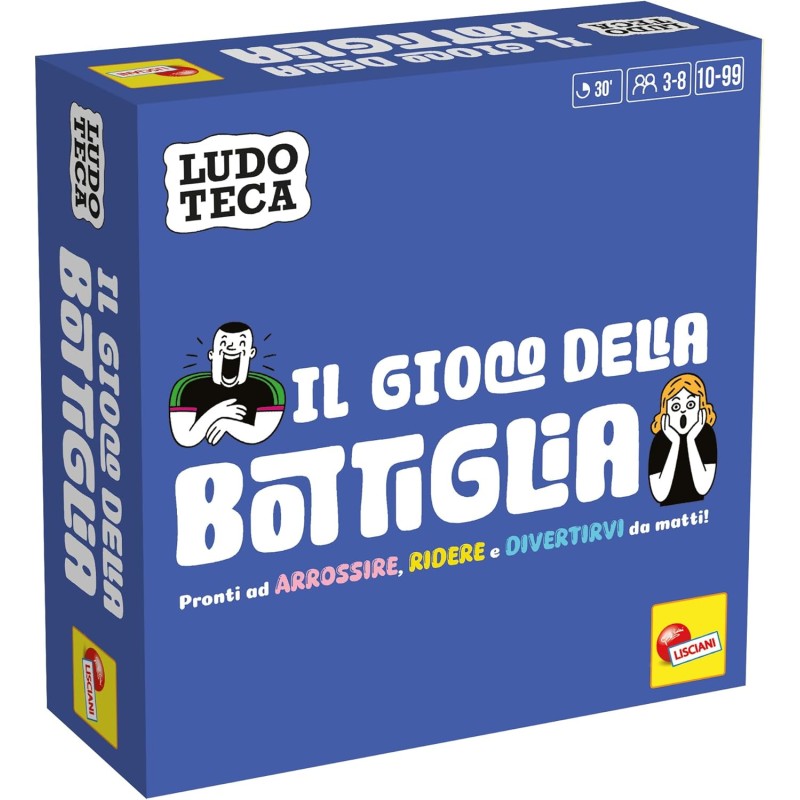 Lisciani Giochi - Ludoteca Pocket Il gioco della bottiglia, 110476