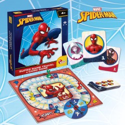 Lisciani Giochi - Spider-man Super game travel & card game in a backpack, 110520