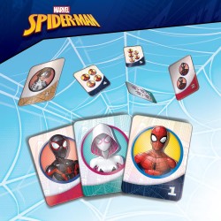 Lisciani Giochi - Spider-man Super game travel & card game in a backpack, 110520