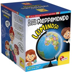Lisciani Giochi - I m a Genius Il Mio Primo Mappamondo Luminoso, 105519