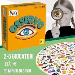 Lisciani Giochi - Ludoteca Pocket Osservo, 111299