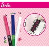 Lisciani Giochi - Barbie Fashion School, Pattern, Stickers, Stencil, Cambia Colore e Pennarelli Fluo, Multicolore, 86023