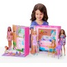 Mattel Barbie - Loft Casa Delle Vacanze, Plyaset con Bambola Bionda Inclusa e 4 Aree di Gioco, 11 Accessori e Tante Stanze Arre
