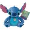 Disney Peluche piccolo Stitch Suono e Profumo da 15 cm - Stitch, Blu, Alieno, Giocattoli per bambini dai 2 anni in su by Just P