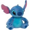 Disney Peluche piccolo Stitch Suono e Profumo da 15 cm - Stitch, Blu, Alieno, Giocattoli per bambini dai 2 anni in su by Just P