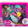 Barbie - Bambola Skipper Set Dreamtopia, playset con bambola Skipper, due agnellini, un passeggino a forma di carrozza e tanti