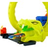 Hot Wheels - Attacco del Serpente, Set con Stazione di Servizio e Pista Spirale, 2 modalità di Gioco e Veicolo in Scala 1:64 In