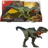 Mattel Jurassic World La Rinascita, Predatori Giganti, dinosauro giocattolo Tirannotitano, 2 attacchi furiosi attivati dalla co