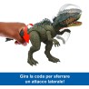 Mattel Jurassic World La Rinascita, Predatori Giganti, dinosauro giocattolo Tirannotitano, 2 attacchi furiosi attivati dalla co