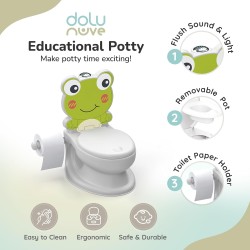 Dolu - Prima Toilette Ranocchio con Suono