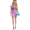 Mattel - Barbie Fashionista Moda Notte con abiti ed accessori, HYT61