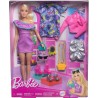 Mattel - Barbie Fashionista Moda Notte con abiti ed accessori, HYT61