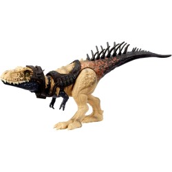 Mattel Jurassic World - Bistahieversor Predatori Giganti, dinosauro grande specie con mossa d attacco famelica, coda mobile e a