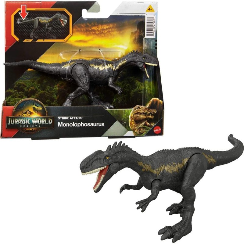 Mattel - Jurassic World Rebirth Attacco Fatale Monolophosaurus, JCL60