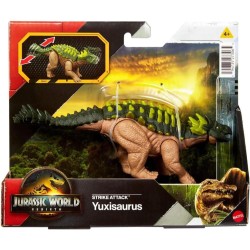 Mattel - Jurassic World Strike Attack Yuxisaurus Action Figure, JCL62