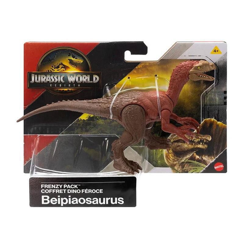Mattel - Jurassic World Rebirth Pericolo Giurassico Beipiaosaurus, JGB74
