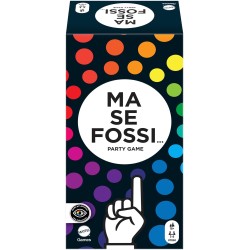 Mattel Games - Ma Se Fossi..., gioco per adulti con domande irriverenti per serate divertenti tra amici. Con carte e ruote segn