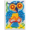 Quercetti Fantacolor Portable Large 280 Chiodini Colorati, Giochi Educativi, Giochi da Tavolo Bambini con Valigetta con Tavolet