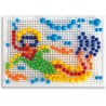 Quercetti Fantacolor Portable Large 280 Chiodini Colorati, Giochi Educativi, Giochi da Tavolo Bambini con Valigetta con Tavolet